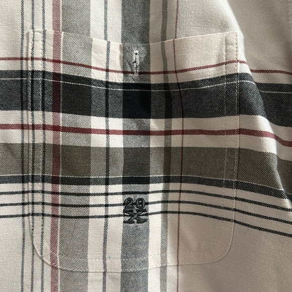 Beautiful wrangler Twenty X Plaid Button Down Shirt size L - Picture 3 of 5